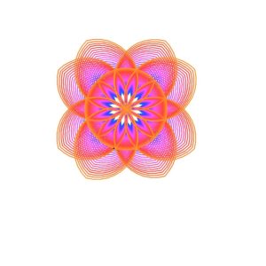 用python画漂亮的莲花花瓣像不像0009