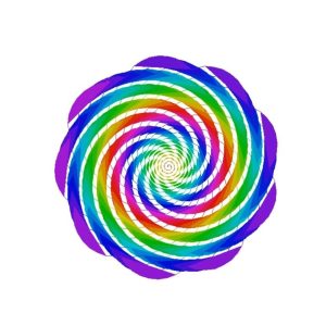 用python画漂亮的旋转图形0010
